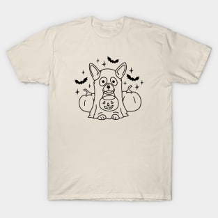 Cute Dog Ghost T-Shirt